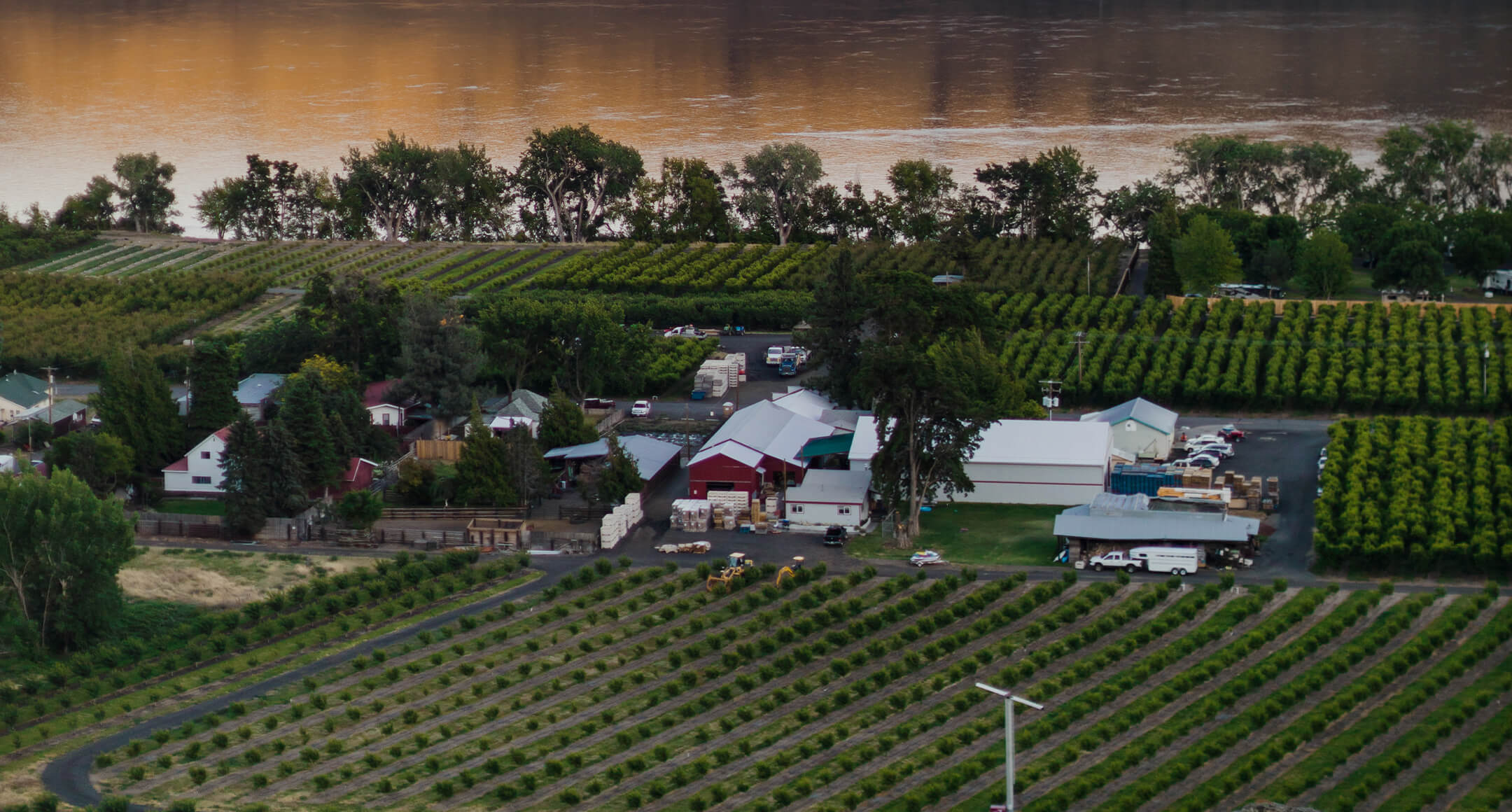 An image showing Gunkel Orchards in Goldendale, WA. 